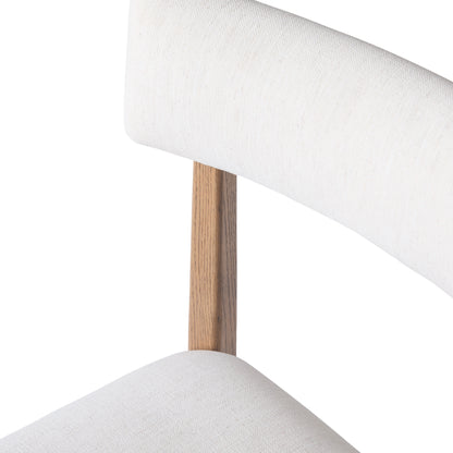 Prague Side Chair Set Of 2, Cream