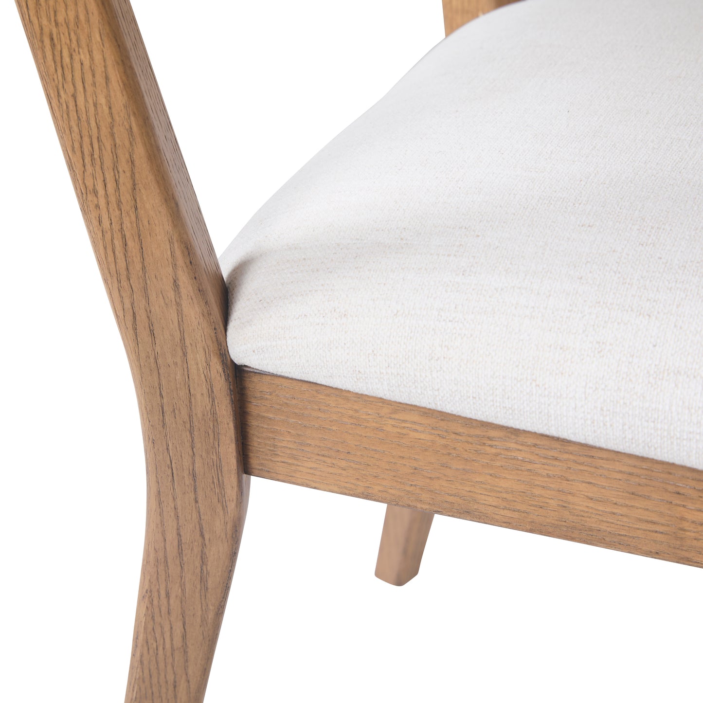 Prague Side Chair Set Of 2, Cream