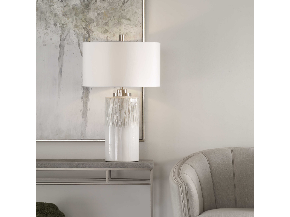 Abbyson Home Galen Cylinder Table Lamp