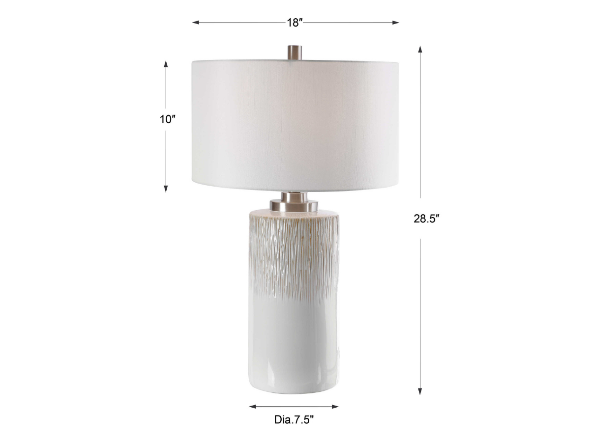 Abbyson Home Galen Cylinder Table Lamp