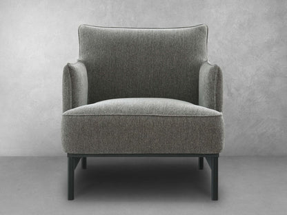 Gatsby Fabric Accent Chair - Gray