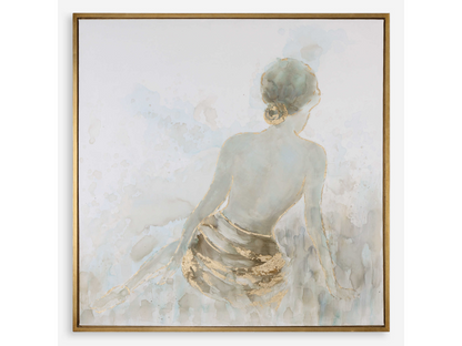 Abbyson Home Gilded Feminine Art