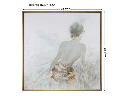 Abbyson Home Gilded Feminine Art