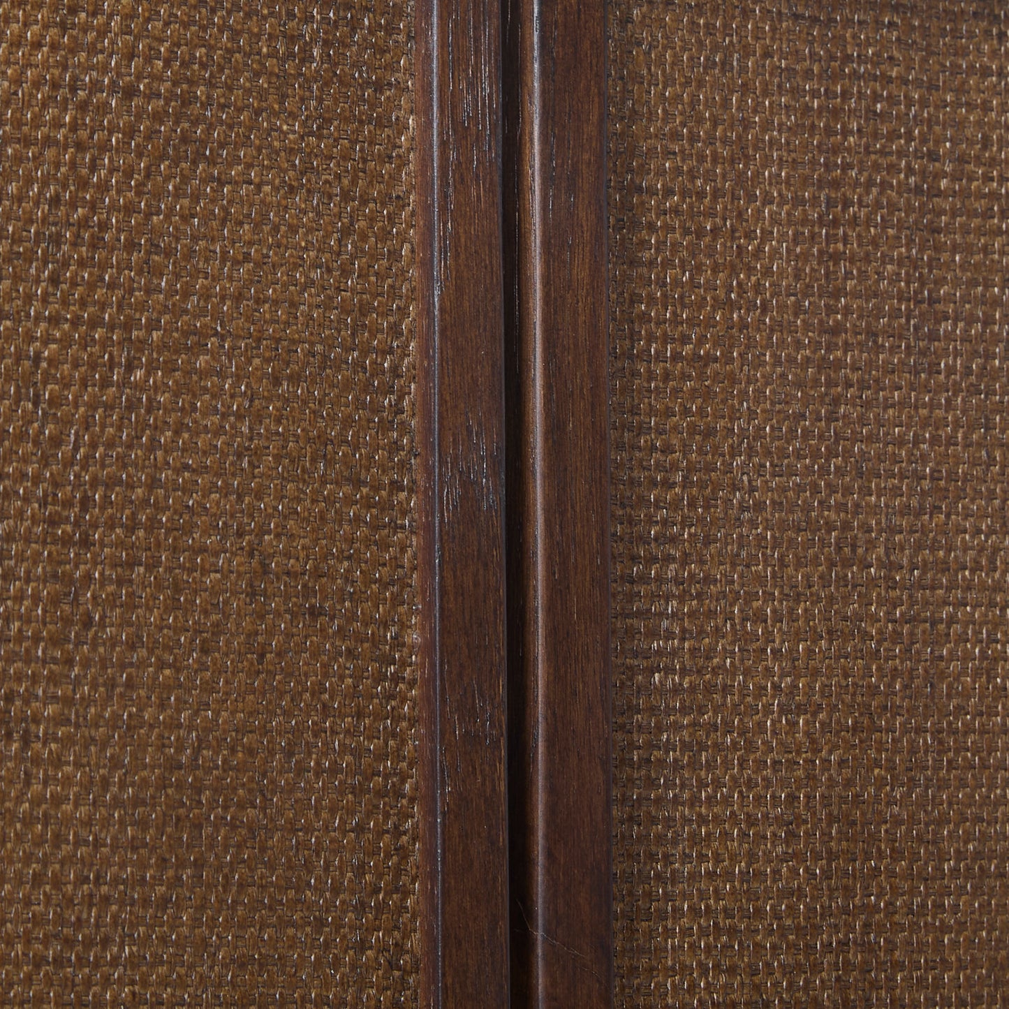 JoJo Fletcher Sawyer Oak and Grasscloth Server, Brown