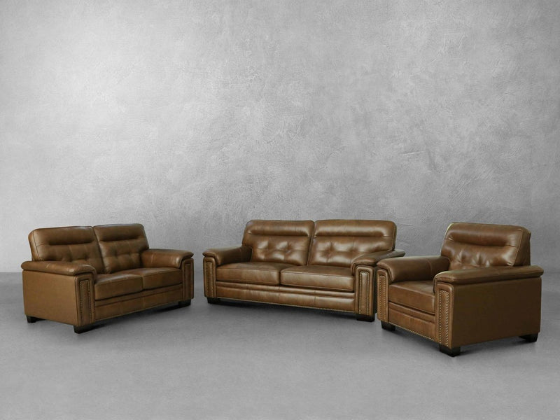 Harrison 3-pc Leather Set