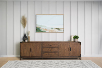 Hawthorne 94" Media Console - Brown