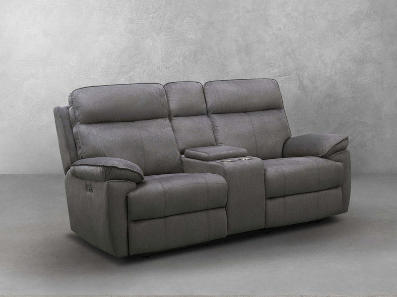 Hilda Fabric Power Reclining Loveseat