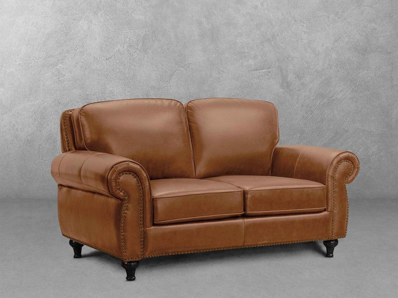 Hobson Leather Loveseat