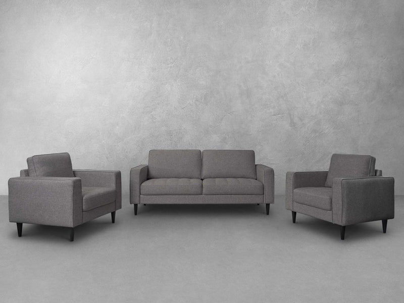 Holloway 3-pc Fabric Sofa Collection