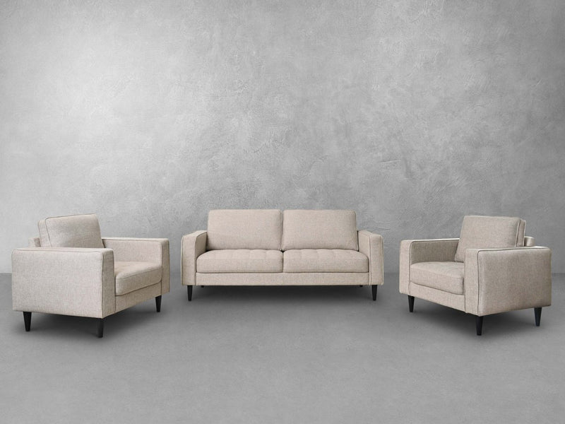 Holloway 3-pc Fabric Sofa Collection