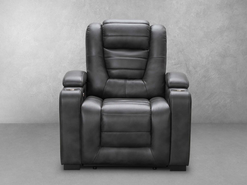 Jayce Leather Theater Power Recliner