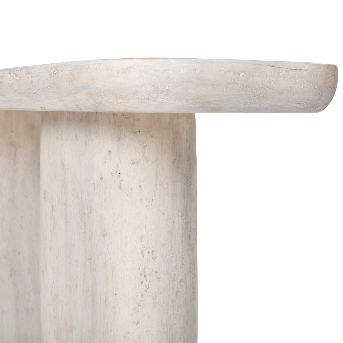Vienna Faux Travertine Sofa Table