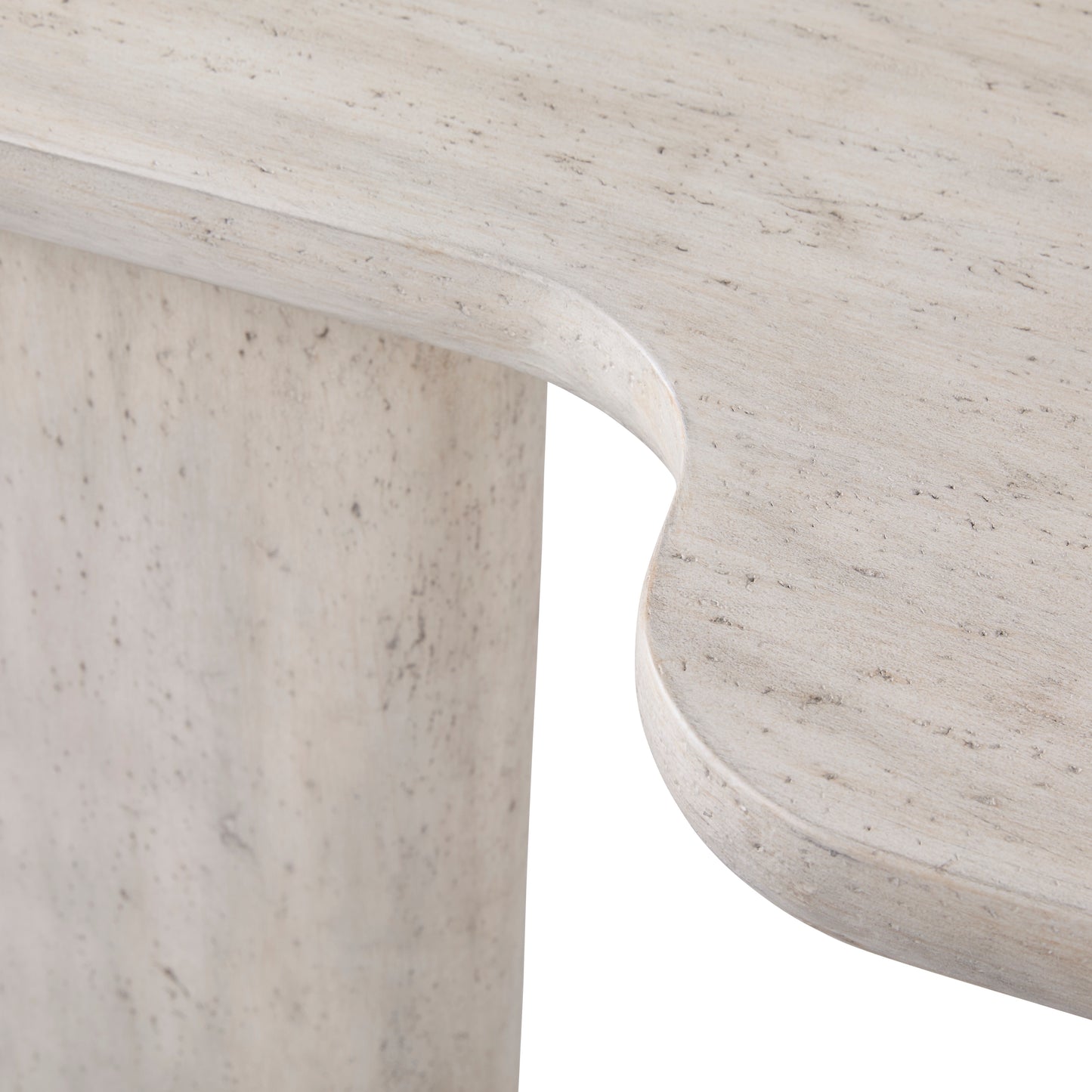 Vienna Faux Travertine Sofa Table