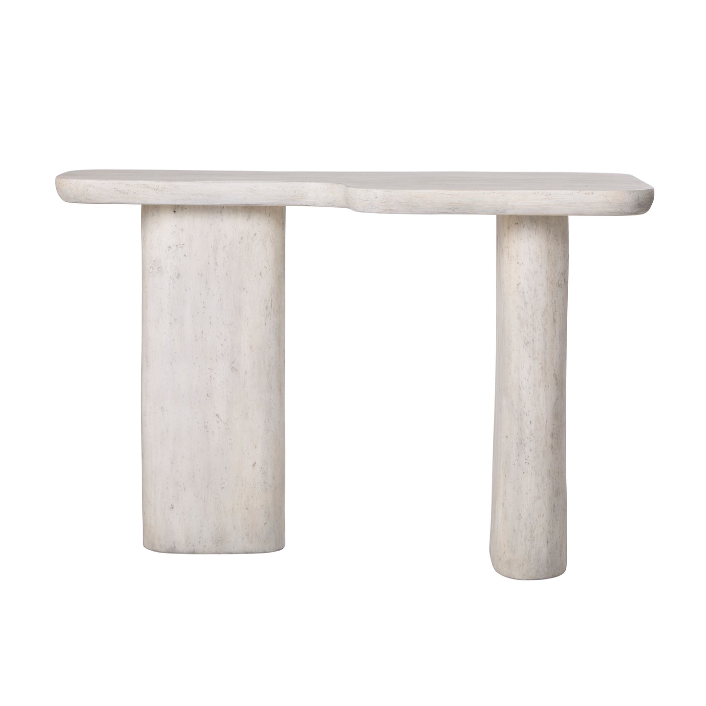 Vienna Faux Travertine Sofa Table