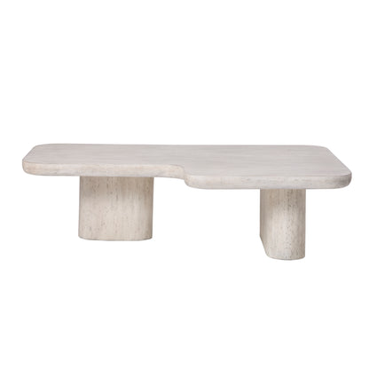 Vienna Faux Travertine Coffee Table