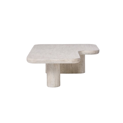Vienna Faux Travertine Coffee Table