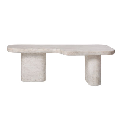 Vienna Faux Travertine Coffee Table