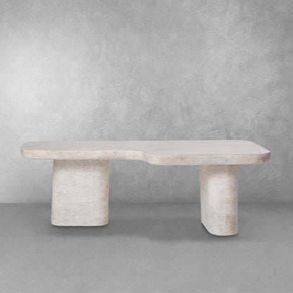 Vienna Faux Travertine Coffee Table