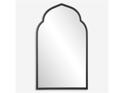 Abbyson Home Kalliop Black Arch Mirror