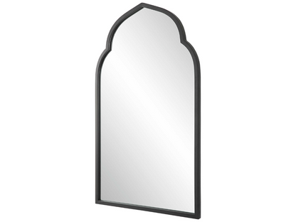 Abbyson Home Kalliop Black Arch Mirror