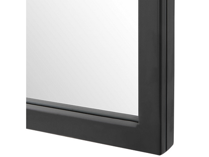 Abbyson Home Kalliop Black Arch Mirror