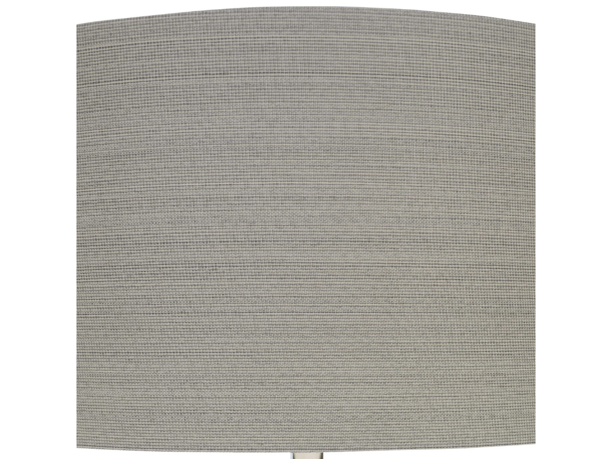 Abbyson Home Kep Polished Nickel Floor Lamp