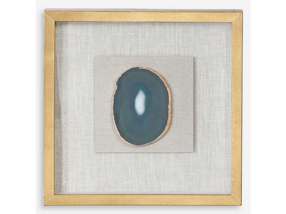 Abbyson Home Key Agate Stone Shadow Box