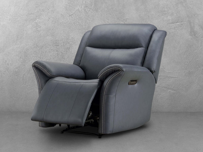 Knightly Top-Grain Leather Power Reclining Recliner