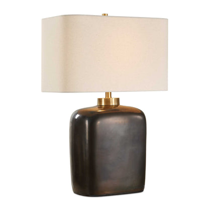 Abbyson Home Quentin Dark Bronze Table Lamp