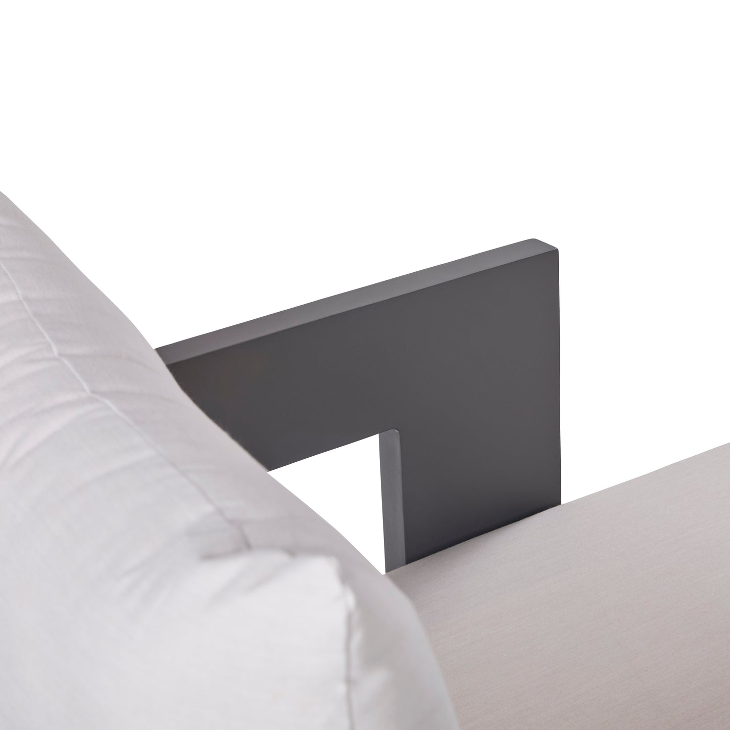 Sedona Outdoor Chaise Lounger, Sunbrella Cast Pumice And Bronze Aluminum