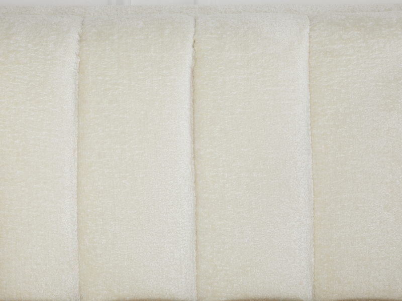 Lavish Upholstered Fabric Channel 3-pc Sofa and 2 Chairs Set
