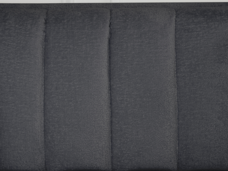 Lavish Upholstered Fabric Channel 3-pc Sofa and 2 Chairs Set