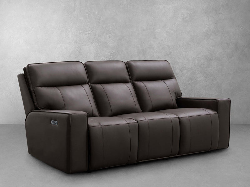 Layton Leather Power Reclining Sofa