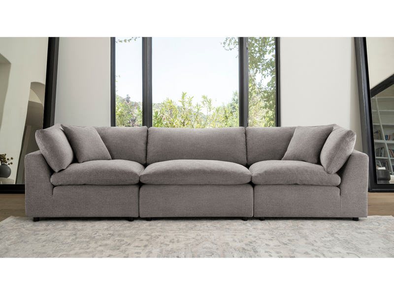 Luxe Feather and Down 3-pc Sofa