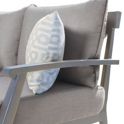 Marilla Outdoor Sectional - Gray (No Coffee Table)