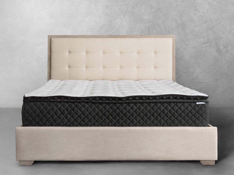 Abbyson 14" Pillow Top Mattress with Charcoal and Copper Infused Memory Foam