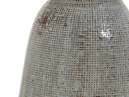 Abbyson Home Moira Gray Textured Table Lamp