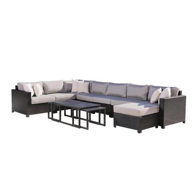 Monaco 11-pc Modular Sectional Set