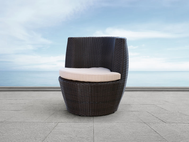 Newport Outdoor Wicker Bistro Chair
