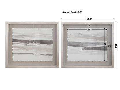 Abbyson Home Noble Landscape Framed Prints, Set of 2