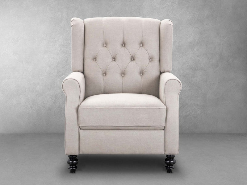 Ophelia Fabric Pushback Recliner