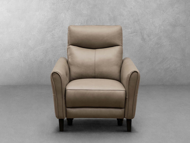 Oswald Leather Power Recliner with Power Headrest