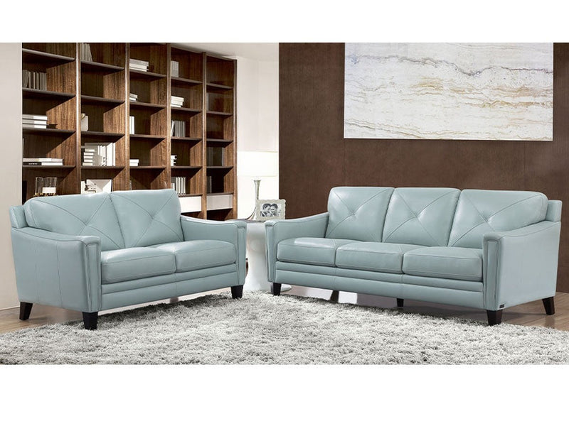 Atmore 2-pc Leather Sofa & Loveseat Set