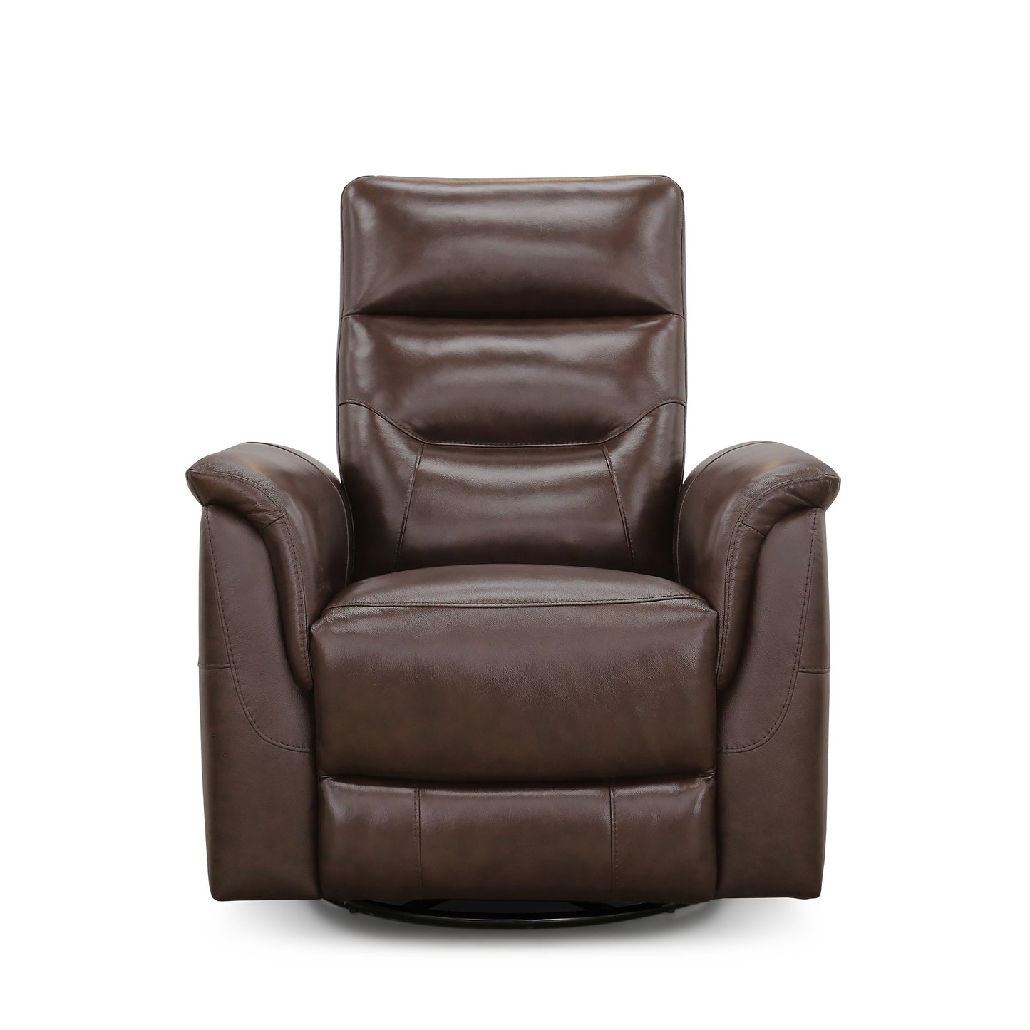 Palermo® Leather Power Glider Recliner - Brown