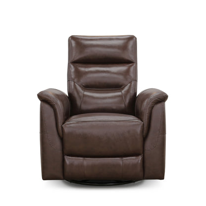 Palermo® Leather Power Glider Recliner - Brown