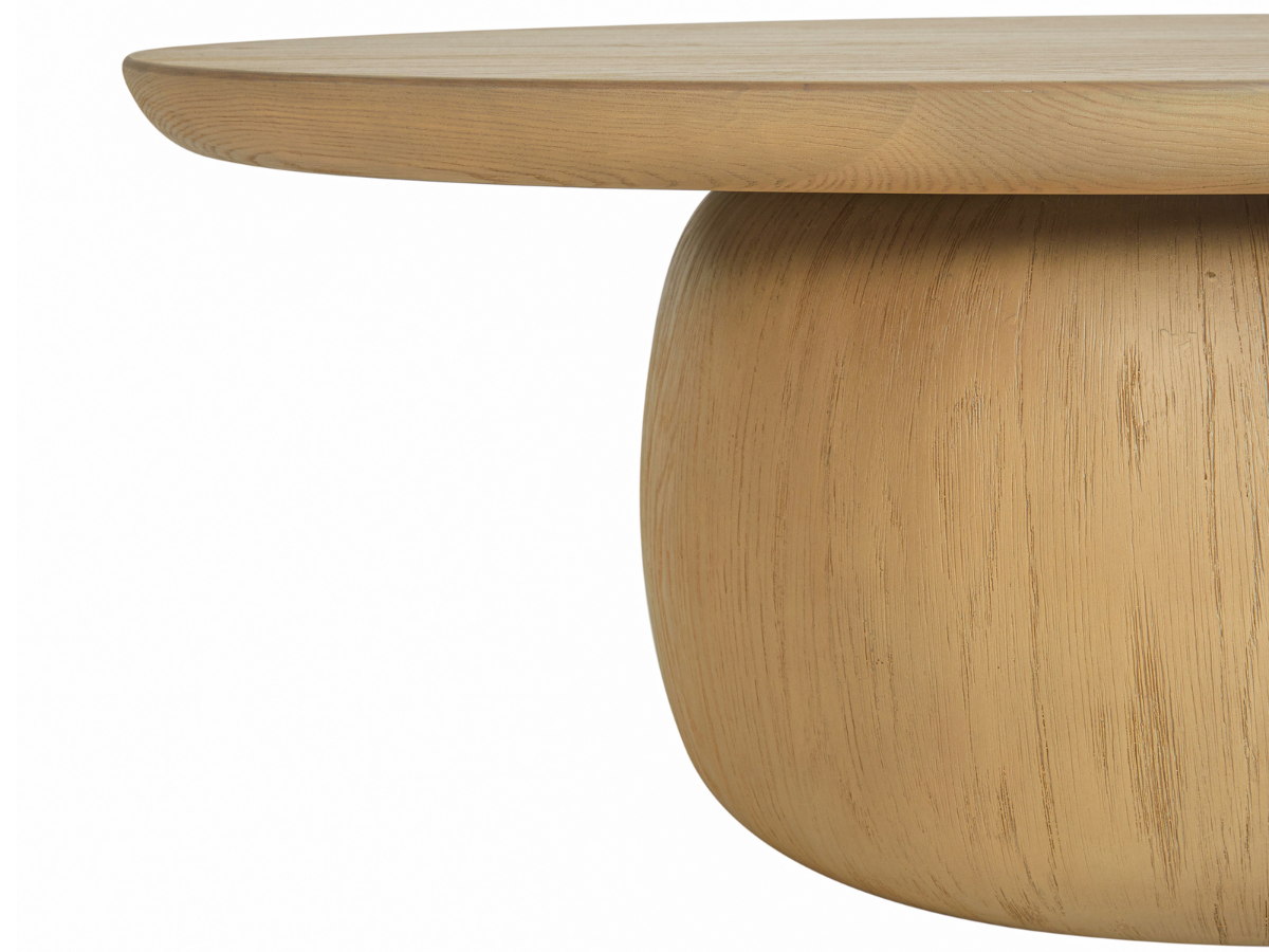 JoJo Fletcher Pauline 46"W Oak Coffee Table - Blonde