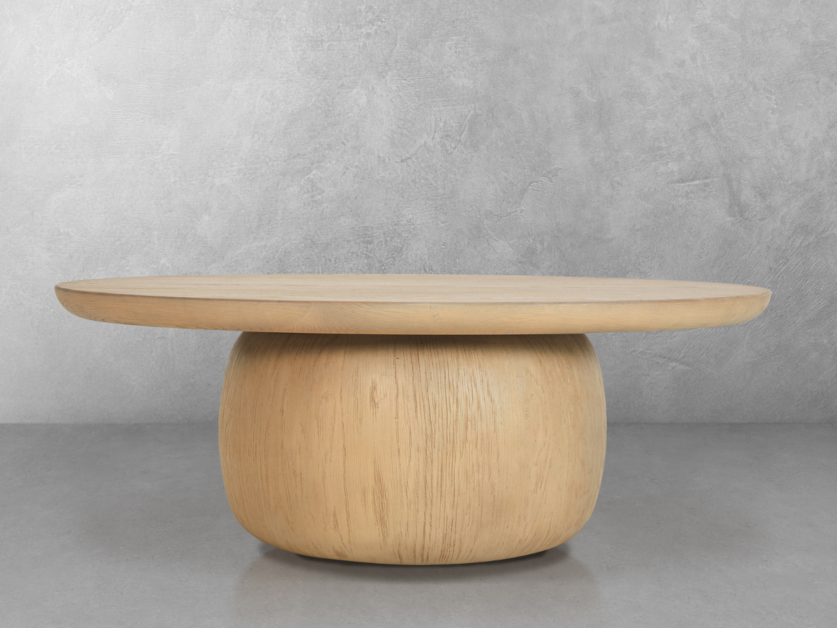 JoJo Fletcher Pauline 46"W Oak Coffee Table - Blonde