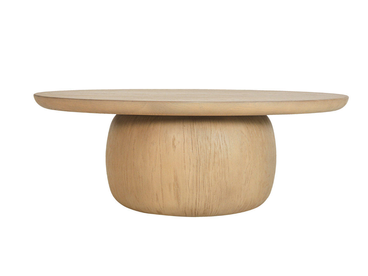 JoJo Fletcher Pauline 46"W Oak Coffee Table - Blonde