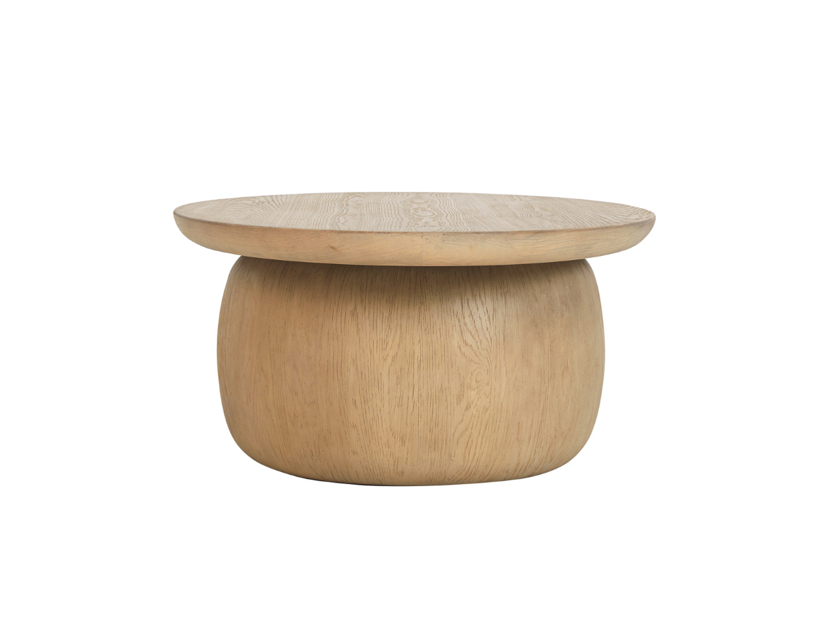 JoJo Fletcher Pauline 46"W Oak Coffee Table - Blonde
