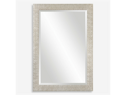 Abbyson Home Philomena Antiqued Silver Mirror